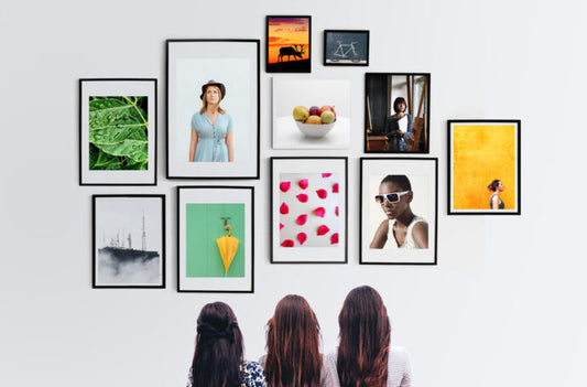 Wall Picture Frame Mockup for Home Decor