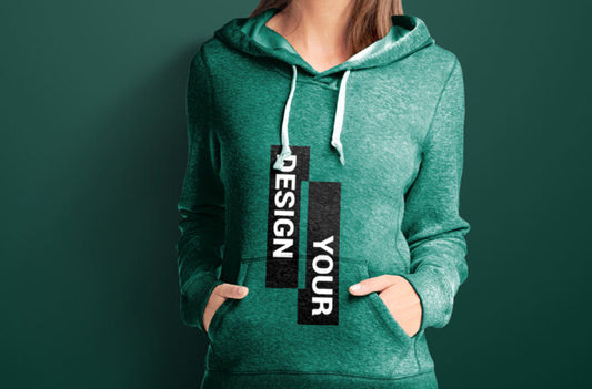 Women's Hoodie Mockup Set