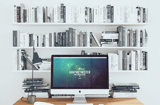 iMac Mockup for Workspace