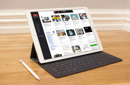 iPad Pro Keyboard Mockup for Professional Presentation