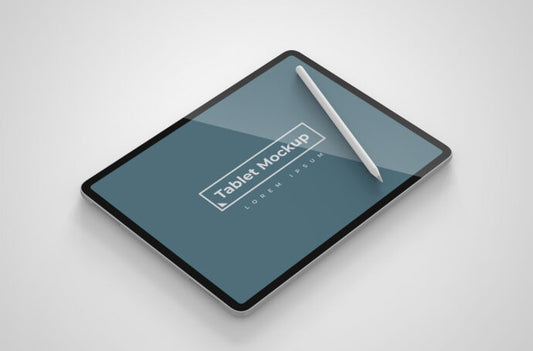 iPad Pro and Stylus Mockup for Designers