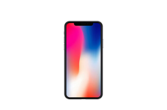 iPhone X Mockup with Front View